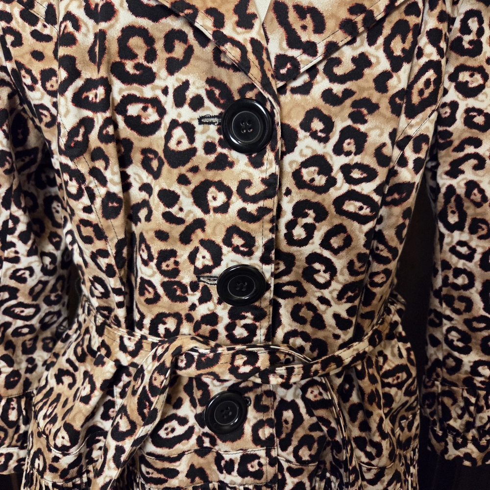 Multiples Leopard Print Jacket - Picture 5 of 11